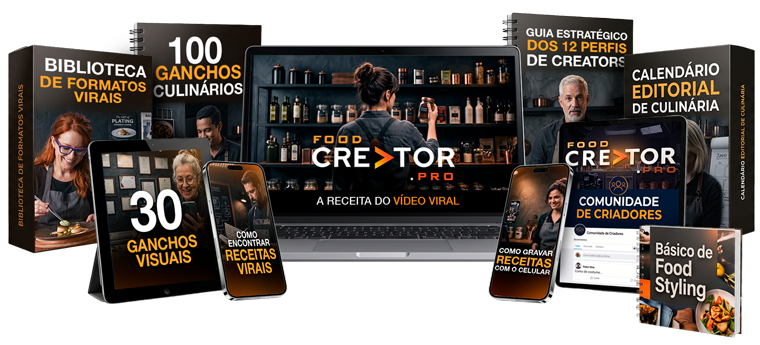 Oferta com bônus Food CREATOR Pro